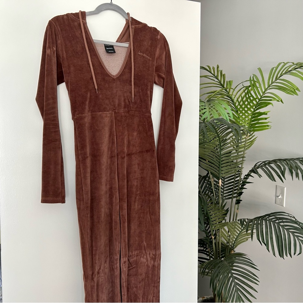 its frans... Kenny Velour Catsuit Jumpsuit